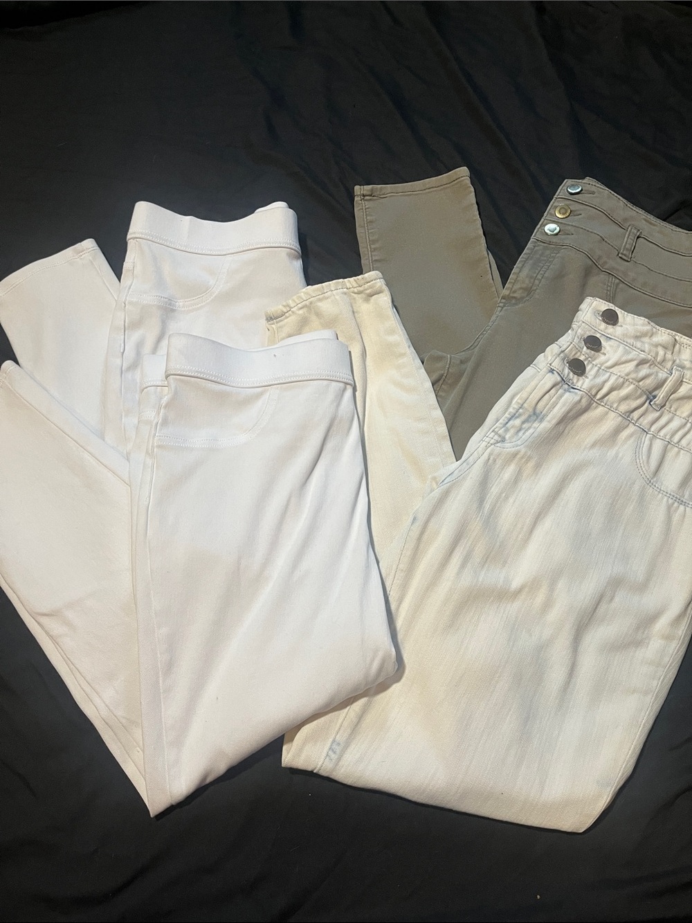 Lot of 4 Pair Jeans & Jeggings Size 12